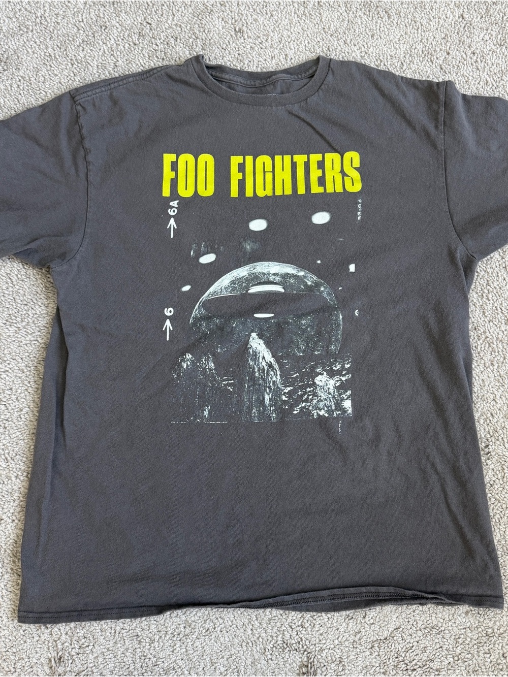 Foo Fighters Tour 2020 Phoenix AZ Concert T Shirt Large 21x26